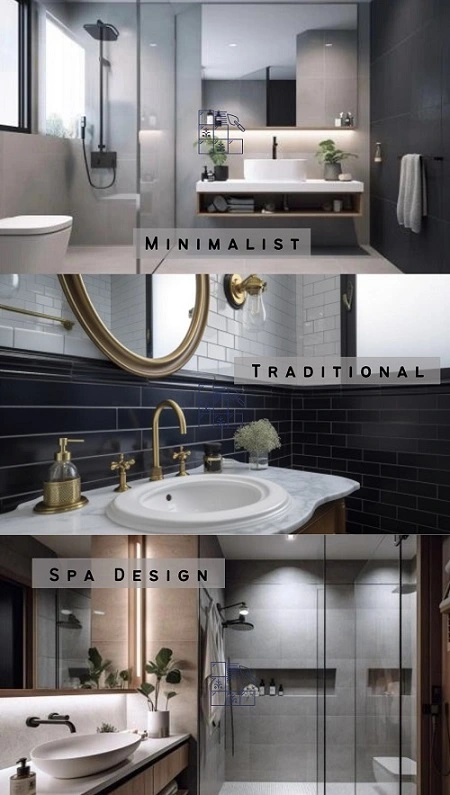 Toilet design ideas for renovation in Singapore.